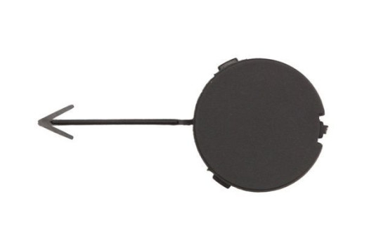 Bumper cover, tow bar