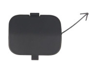 Bumper cover, tow bar