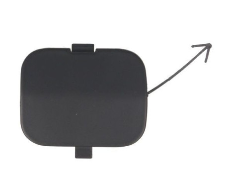 Bumper cover, tow bar