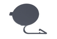 Bumper cover, tow bar