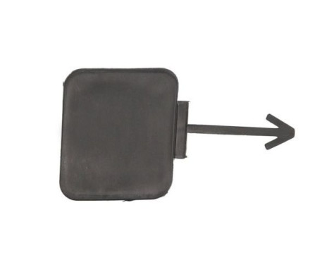 Bumper cover, tow bar