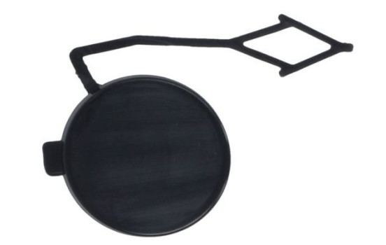 Bumper cover, tow bar