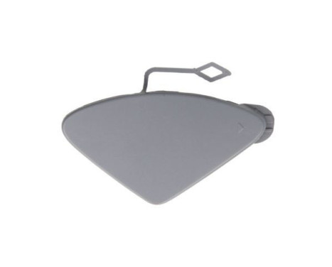 Bumper cover, tow bar