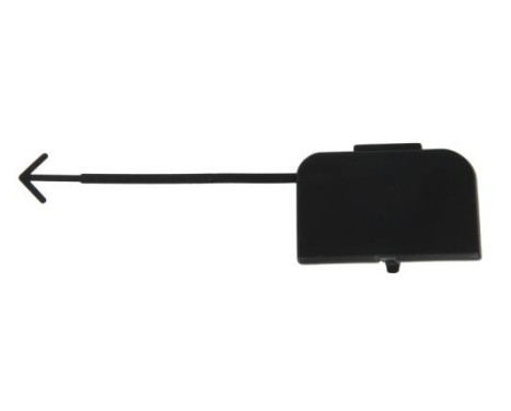 Bumper cover, tow bar