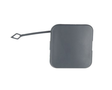 Bumper cover, tow bar