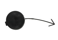 Bumper cover, tow bar