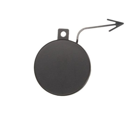 Bumper cover, tow bar