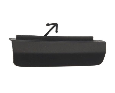 Bumper cover, tow bar