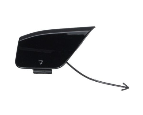 Bumper cover, tow bar