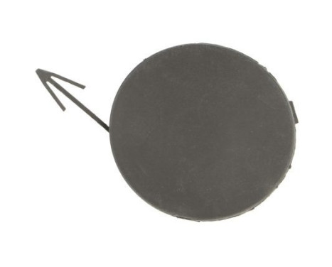 Bumper cover, tow bar