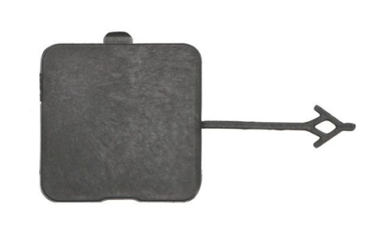 Bumper cover, tow bar