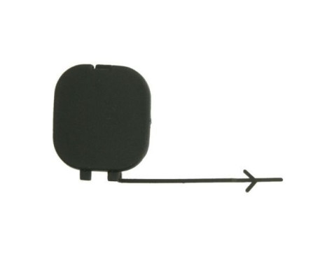 Bumper cover, tow bar