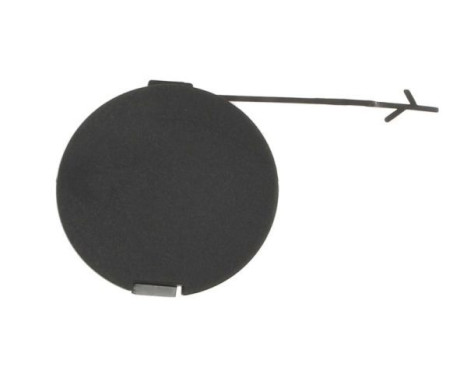 Bumper cover, tow bar