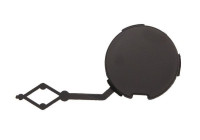 Bumper cover, tow bar