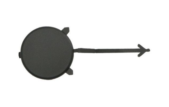 Bumper cover, tow bar