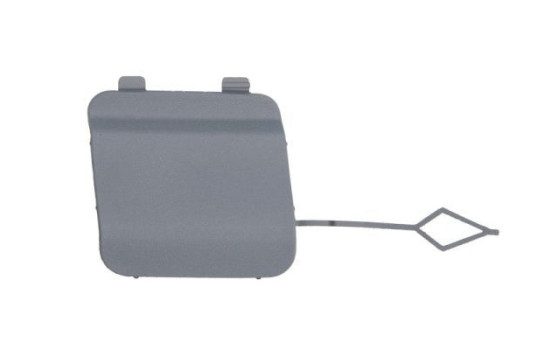 Bumper cover, tow bar