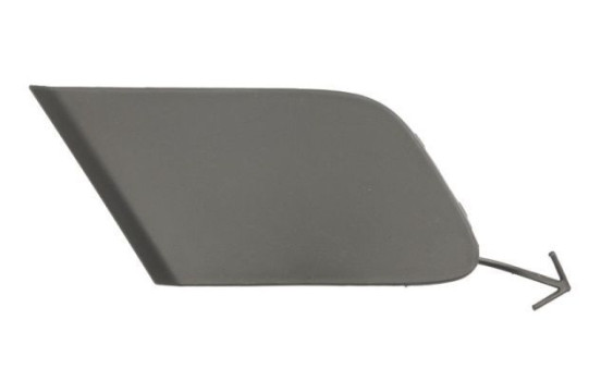 Bumper cover, tow bar