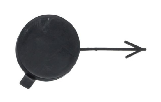 Bumper cover, tow bar