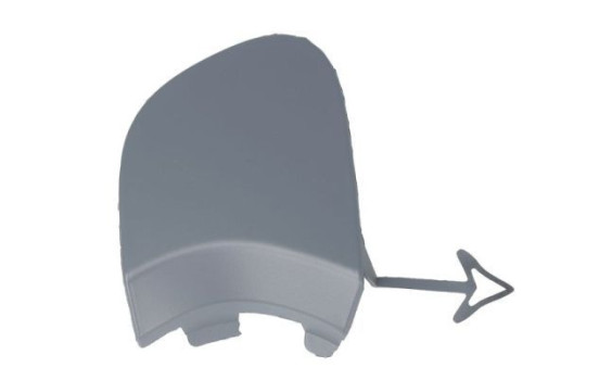 Bumper cover, tow bar