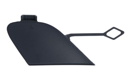 Bumper cover, tow bar