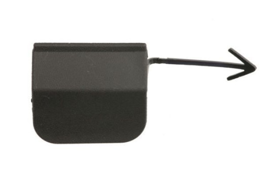 Bumper cover, tow bar