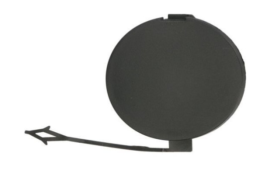 Bumper cover, tow bar