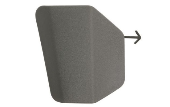 Bumper cover, tow bar