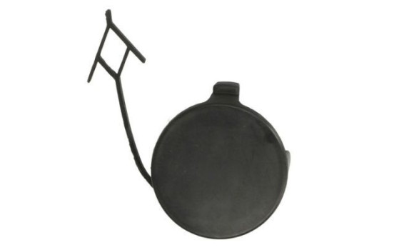 Bumper cover, tow bar