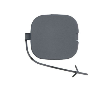 Bumper cover, tow bar