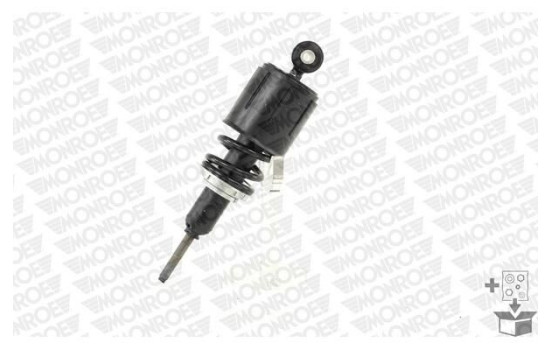 Damper, cab suspension