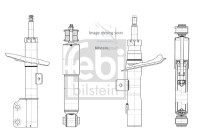 Damper, cabin suspension
