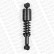 Damper, cabin suspension
