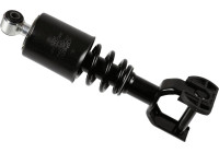 Damper, cabin suspension