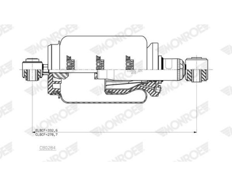 Damper, cabin suspension, Image 2