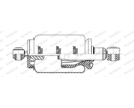 Damper, cabin suspension, Image 2