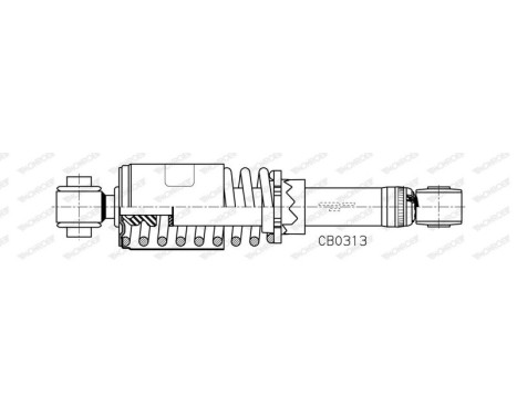 Damper, cabin suspension