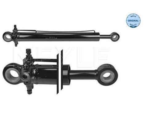 Tilt cylinder, cabin