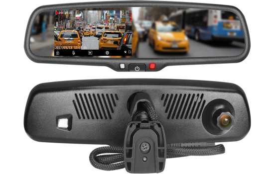 4.3 inch mirror monitor incl. Full HD dashcam + DVR function, Image 4
