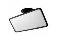 Interior mirror with suction cup