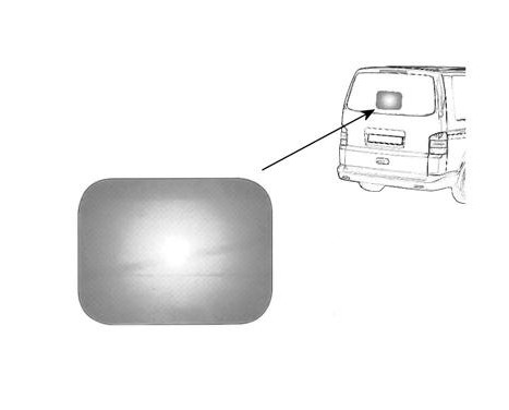 UNIVERSAL Exterior Mirror VANGARD LENS 350x280mm