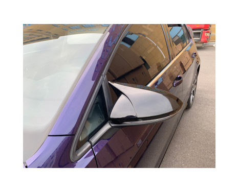 AutoStyle Mirror Covers for Volkswagen Golf VII 2012-2019 'A-Look' - Glossy Black