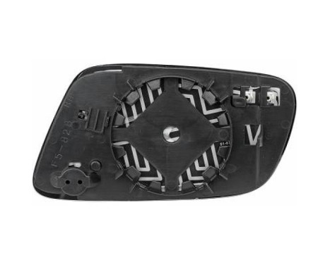 Mirror glass, exterior mirror 1030028 Diederichs