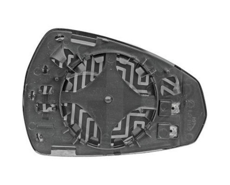 Mirror glass, exterior mirror 1033027 Diederichs, Image 2