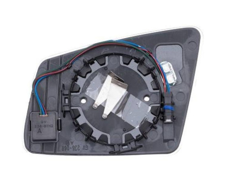 Mirror glass, exterior mirror 1616027 Diederichs