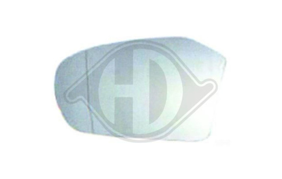 Mirror glass, exterior mirror 1681226 Diederichs, Image 2