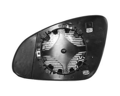 Mirror glass, exterior mirror 1807226 Diederichs