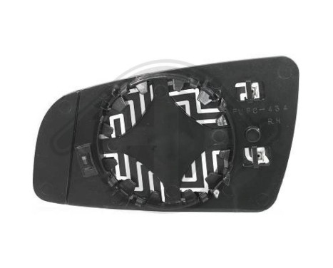 Mirror glass, exterior mirror 1891026 Diederichs, Image 2