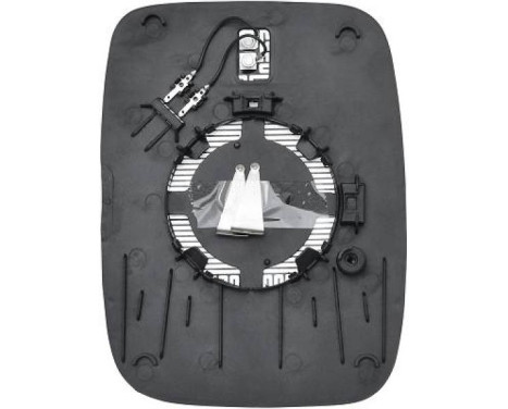 Mirror glass, exterior mirror 1897125 Diederichs