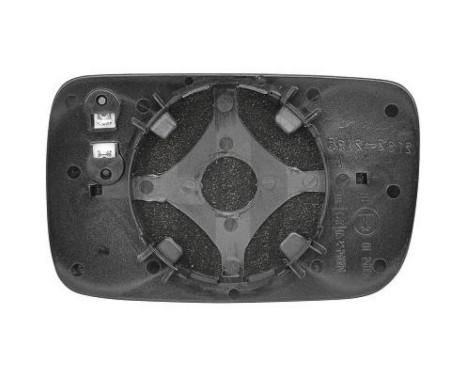 Mirror glass, exterior mirror 2203429 Diederichs, Image 2