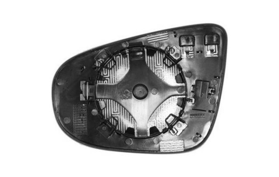 Mirror glass, exterior mirror 2215227 Diederichs, Image 2